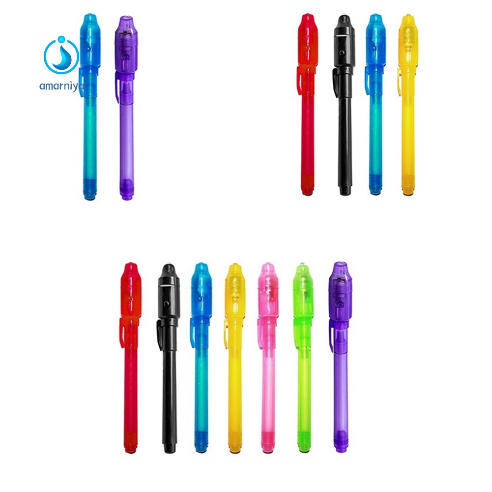 ♥Máy AMAR♥ Bộ 4 Bút Mực Dạ Quang 2 Trong 1
