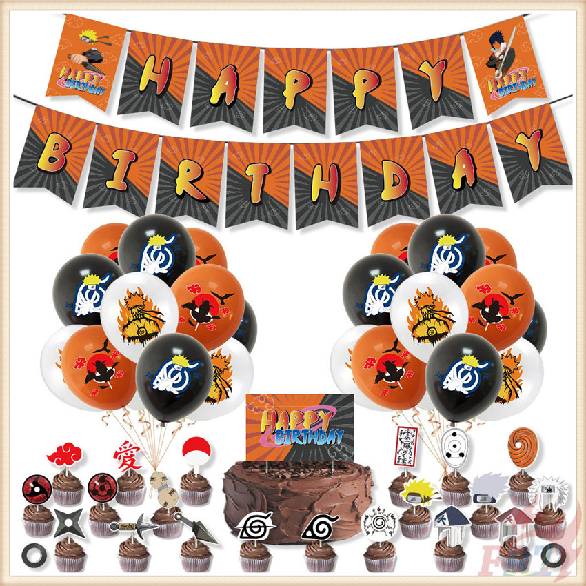 ♦ Party Decoration - Balloons ♦ 1Pc 12inch NARUTO Series 02 Latex Balloons Party Needs Decor Happy Birthday Party Supplies Decoration