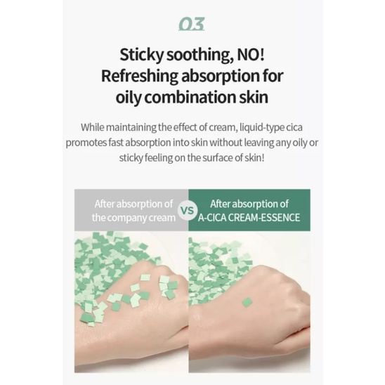 A-Cica Stress Relief Cream-Essence 80ml