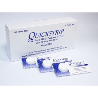 Que thử thai quickstrip lẻ