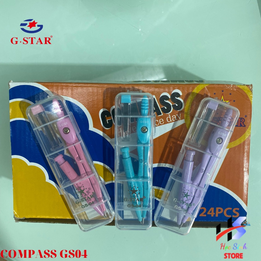 Compass ruột chì Gstar GS04 có hộp nhựa
