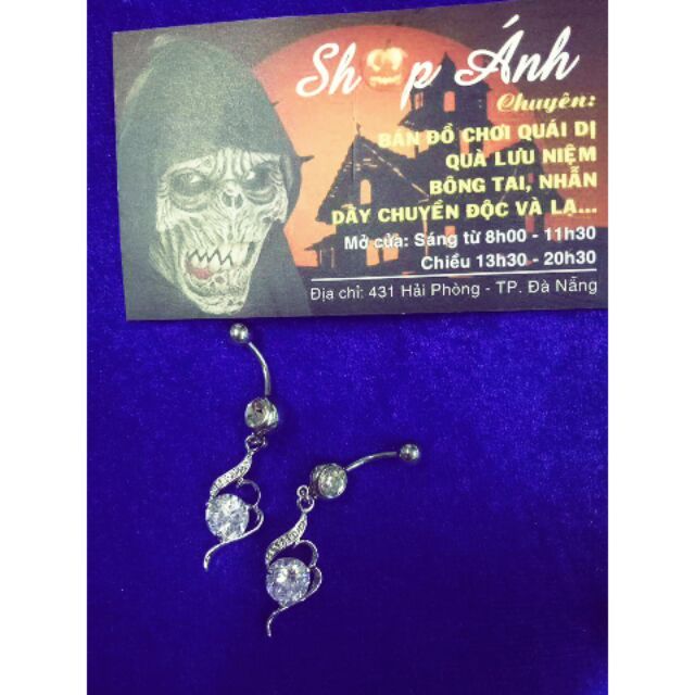 Khuyên rốn inox