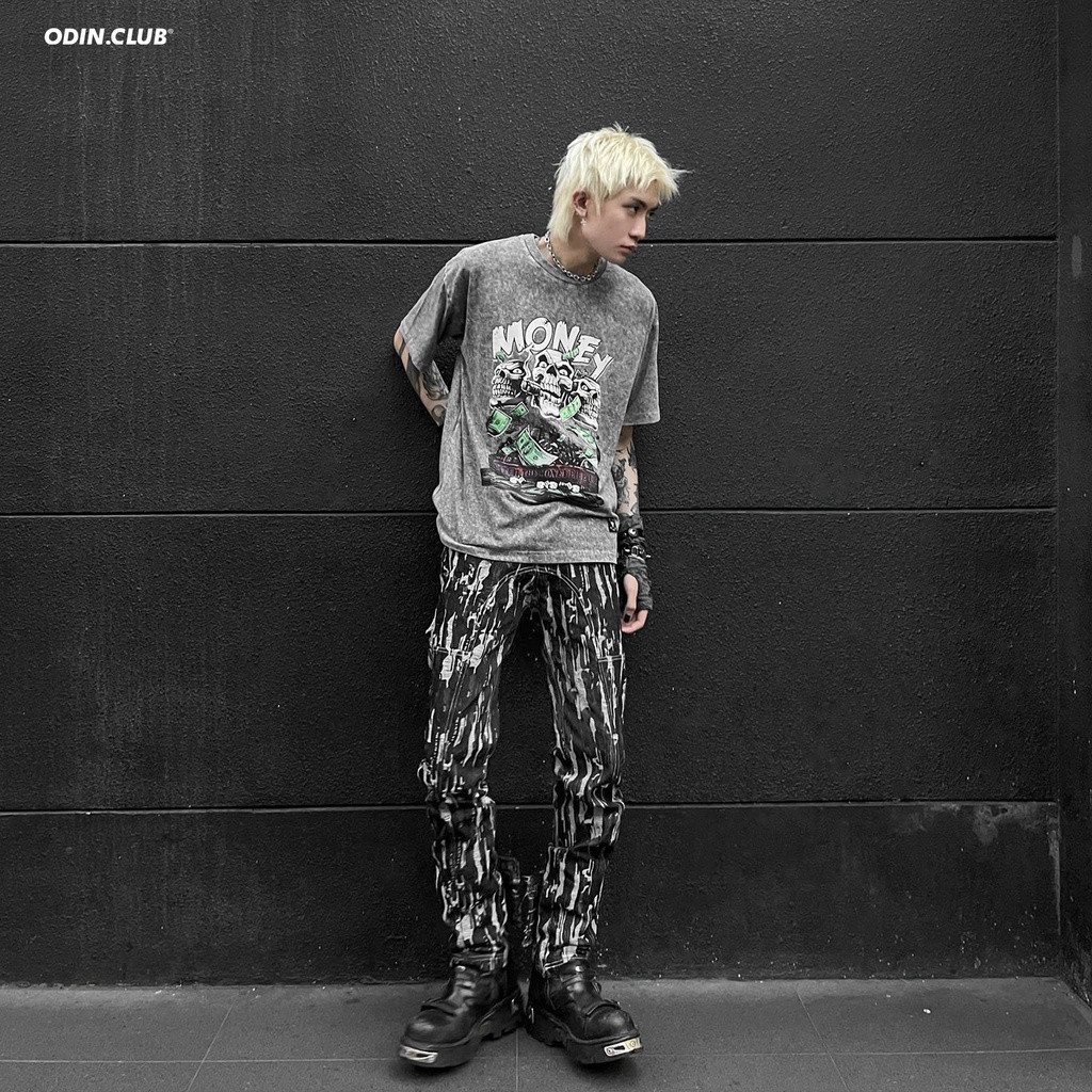 Áo Thun Oversize 3Money, Áo phông chất liệu 100% cotton co giãn 2 chiều, Local Brand ODIN CLUB