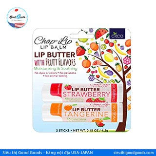 Bộ 2 Cây Son Dưỡng Môi CHAP-LIP- Bộ