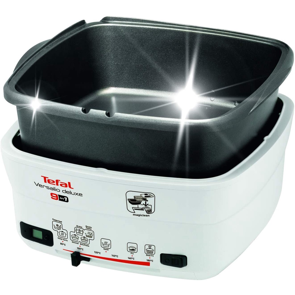 Nồi lẩu và chiên ngập dầu đa năng Tefal FR4950 2in1 [nhập Đức chính hãng]