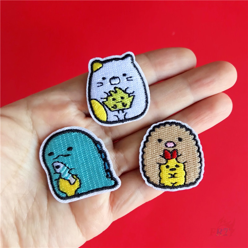 Miếng dán ủi thêu hình Sumikkogurashi dòng 02