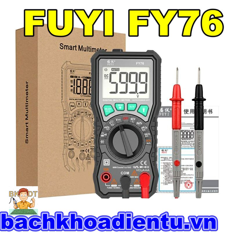 Đồng hồ đo vạn năng FUYI FY76 chính hãng ( fuyi fy76 )