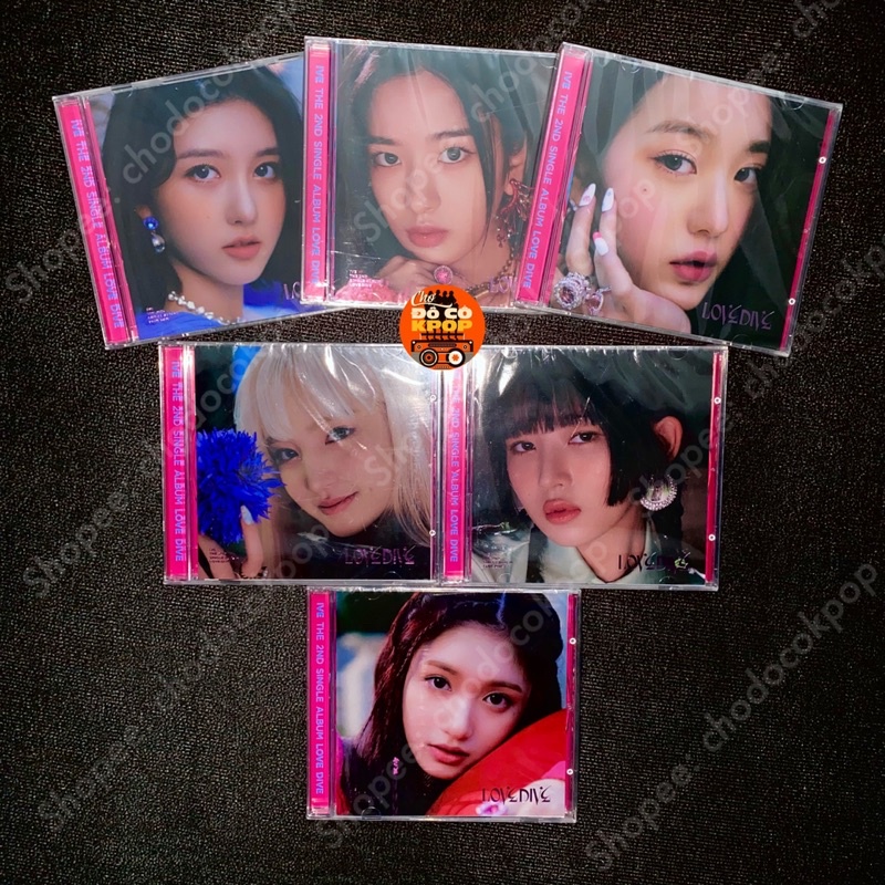 Case IVE ‘Love Dive’  Seal và Rỗng