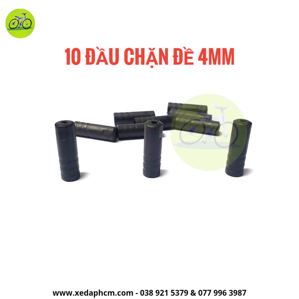 Đầu chặn dây thắng dây đề xe đạp chì bấm đầu cáp gọng mặt trăng càng thắng V
