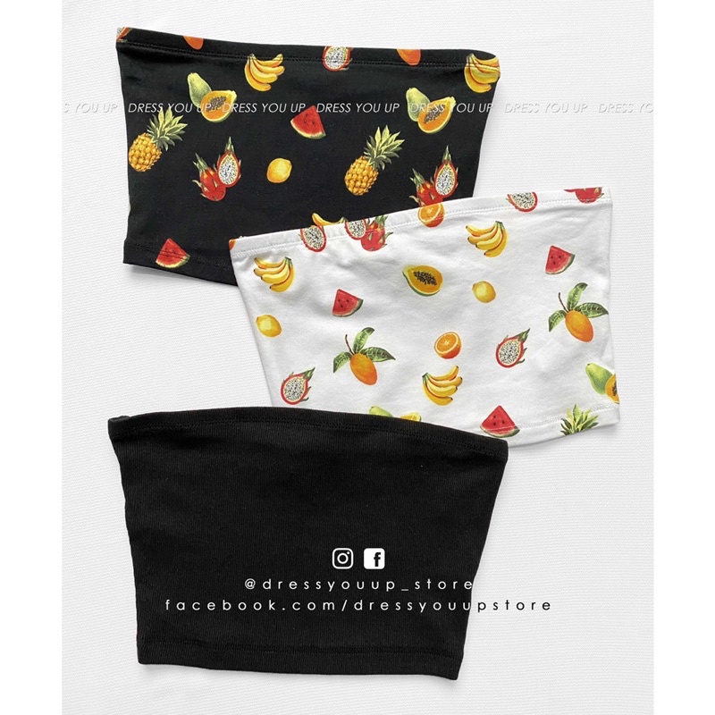 Áo tube croptop F21