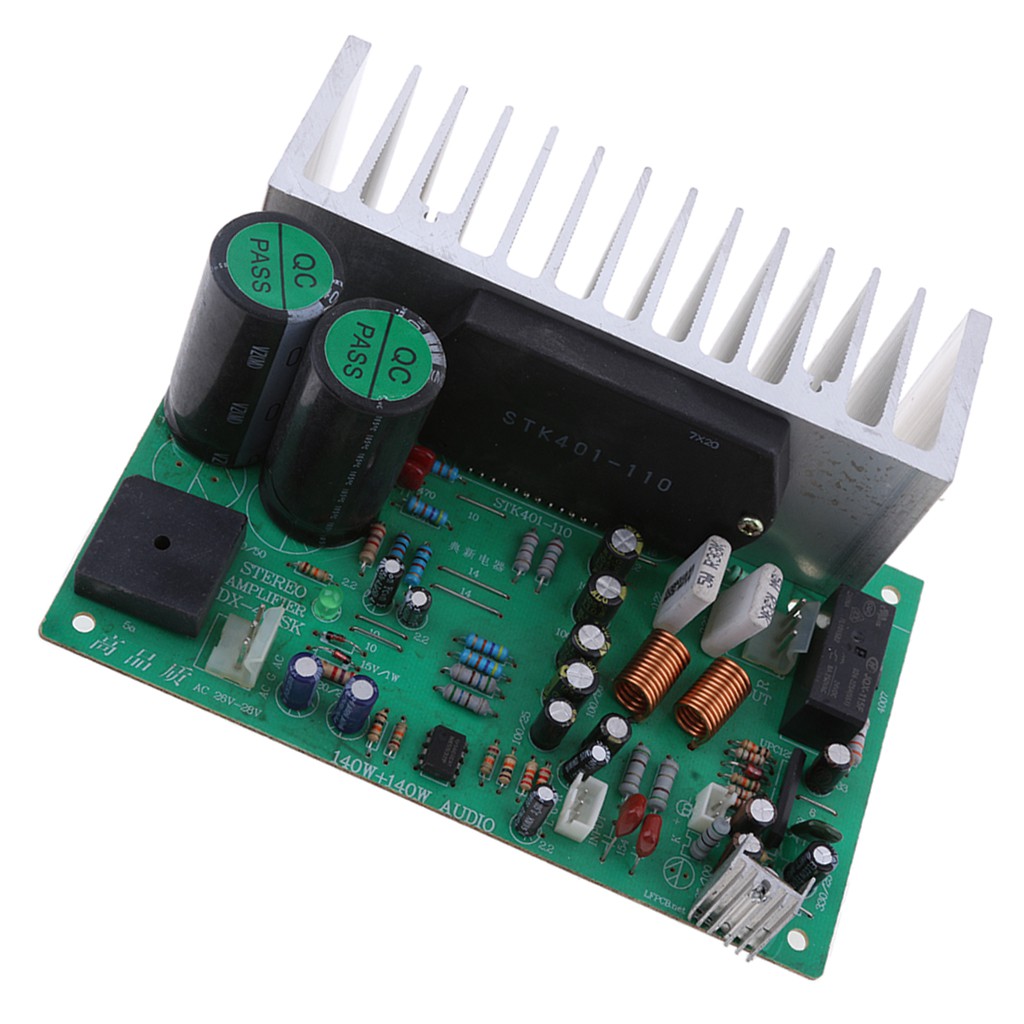 Phấn Trang Điểm Shiwaki1  ↗Phụ Kiện Cho Xe SHIWAKI SHIWAKI SHIWAKI↙ Bảng Mạch Khuếch Đại Công Suất Cao STK401 140W AC 24-32V Mới