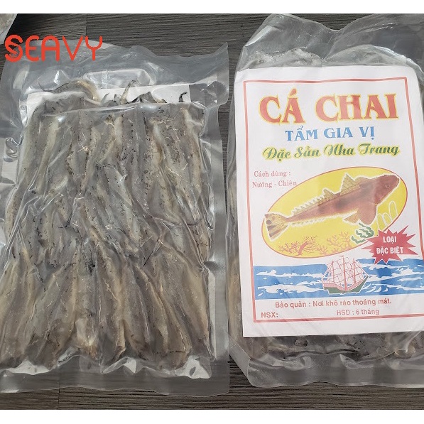 🐟🍖 Cá chai khô, khô cá chai nguyên con, Đặc sản Nha Trang, gói 500 gram - Seavy 🐟🍖