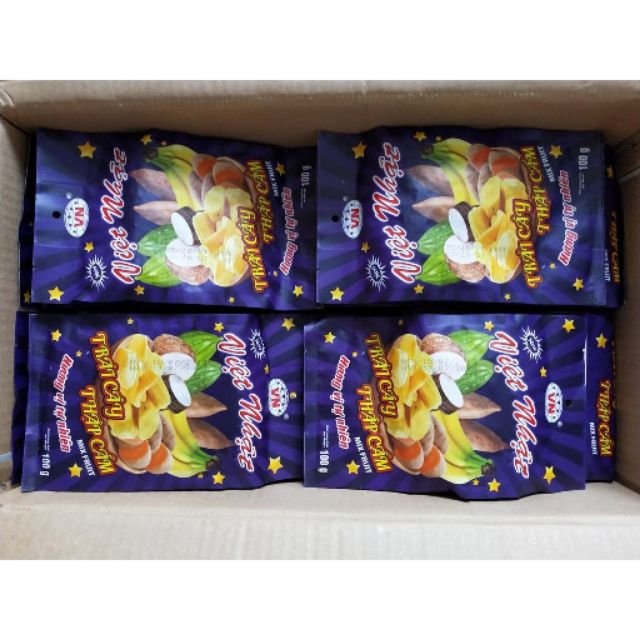 Trái cây sấy thẩm cẩm Việt Nhật 100 gram