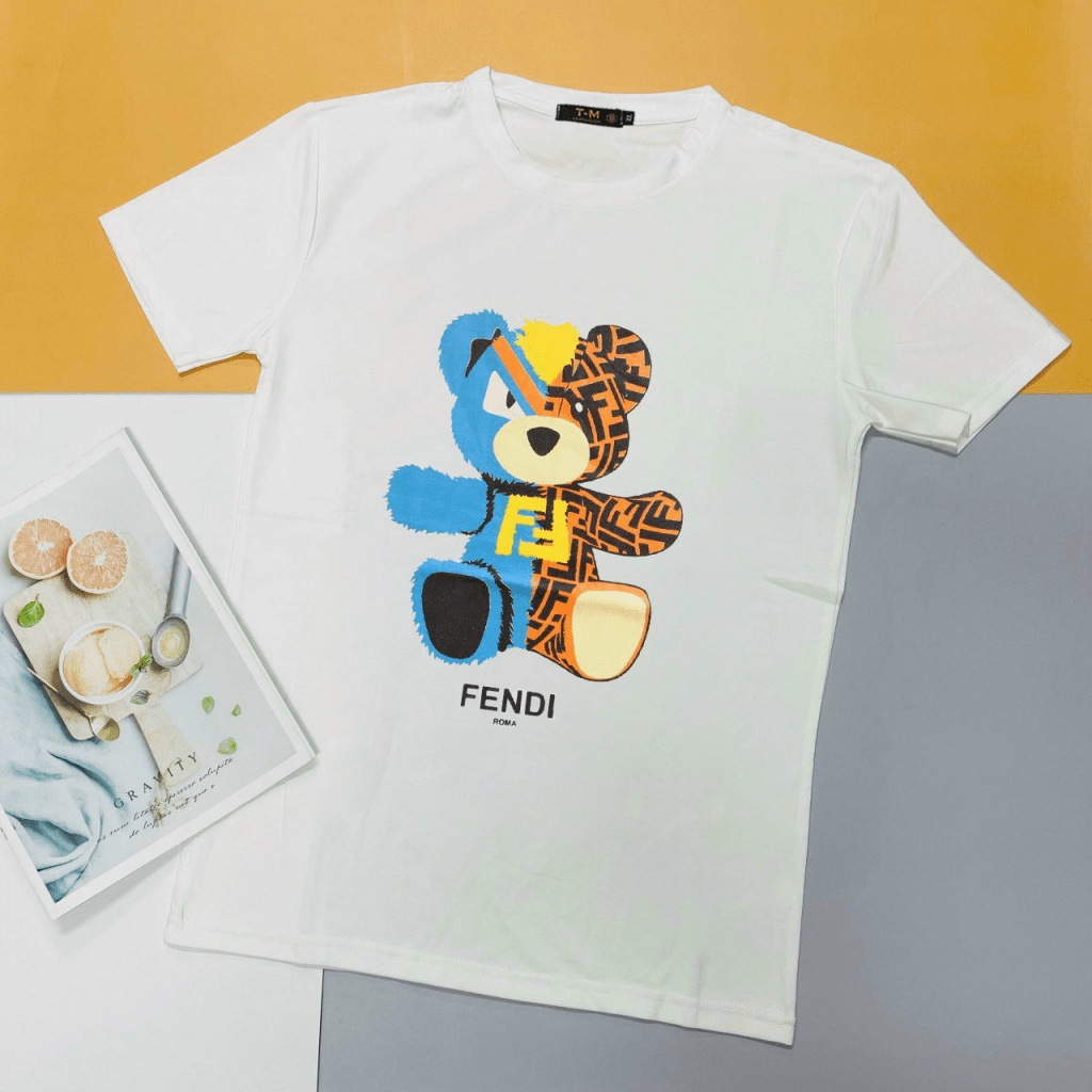 Áo Thun Nam Cổ Tròn In Gấu 3D Chất Cotton Mềm Mát Form Chuẩn Mặc Đẹp Phù Hợp Đi Học, Đi Làm Chơi Du Lịch [NEW UNISEX]