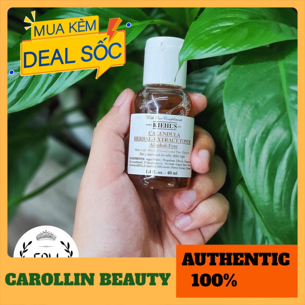 Nước hoa hồng 💖 FREESHIP 💋 Toner Cúc Kiehl's 40ml chính hãng [ Minisize ] CAROLLIN BEAUTY | BigBuy360 - bigbuy360.vn