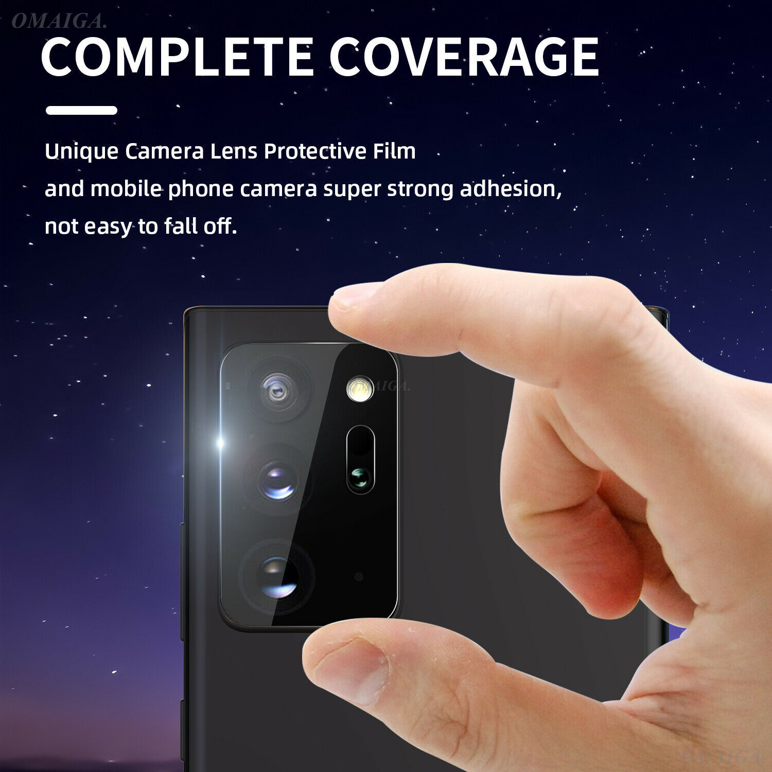 Kính cường lực 2 trong 1 bảo vệ ống kính máy ảnh cho Samsung Galaxy Note 20 / 20 Ultra Note 10 Plus S20 S10 Plus