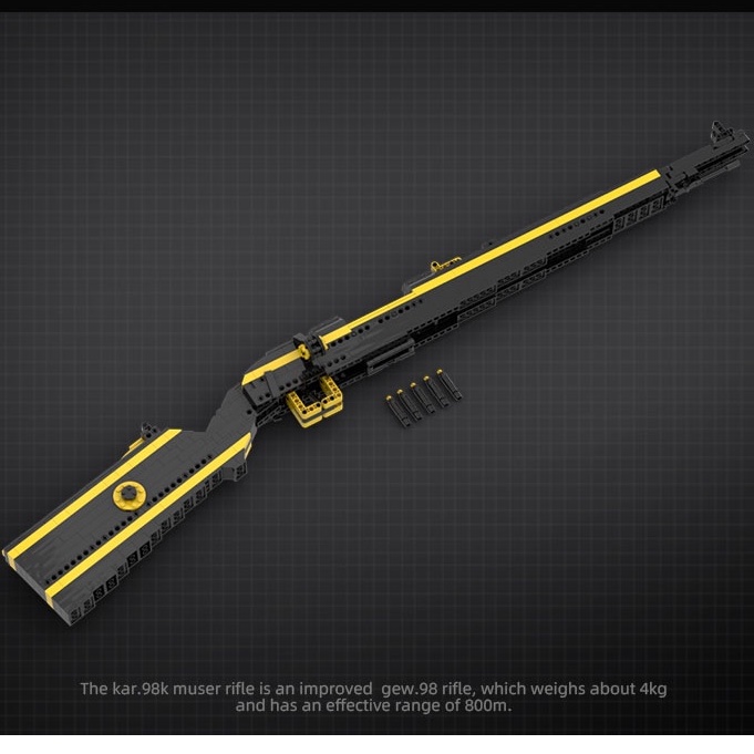 Đồ Chơi Lắp Ráp Mô Hình Kar 98K  CSGO PUBG Với 1000+ Mảnh Ghép, Bản Thiết Kế Tiêu Chuẩn Của Kevin183