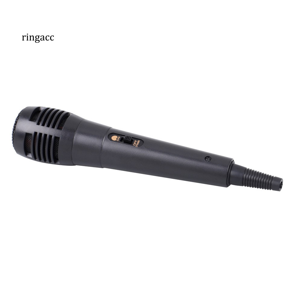 Micro Cầm Tay Có Dây Đầu Cắm 6.5mm Dùng Để Hát Karaoke Chất Lượng Cao