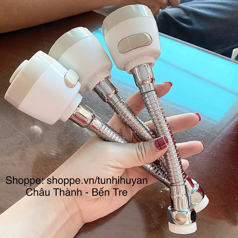 [TĂNG ÁP MẠNH - TIẾT KIỆM NƯỚC] ĐẦU NỐI VÒI RỬA BÁT XOAY 360 ĐỘ THẾ HỆ MỚI