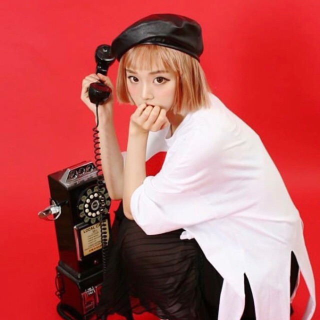 Mũ nồi da đen HÌNH THẬT CLIP THẬT leather beret