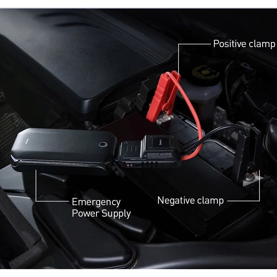 🔥 Bộ kích bình Ăc Quy,kích điện dùng cho xe hơi Baseus Super Energy Pro Car