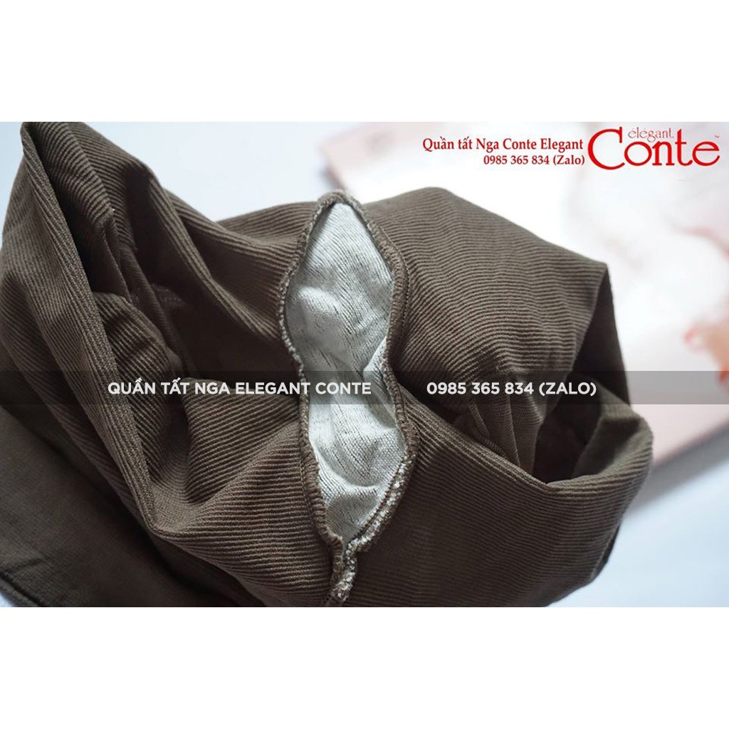 Quần tất giấy Nga Elegant Conte Active 40D thon gọn chân bụng, đùi, màu đen màu da giúp che lông chân và che khuyết điểm | BigBuy360 - bigbuy360.vn