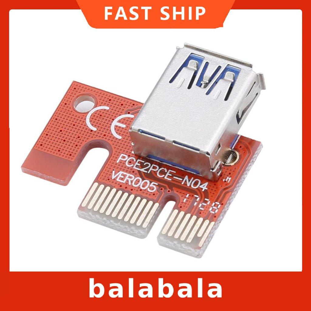 Set 6 thẻ mở rộng PCI-E Express 1x sang 16x | BigBuy360 - bigbuy360.vn