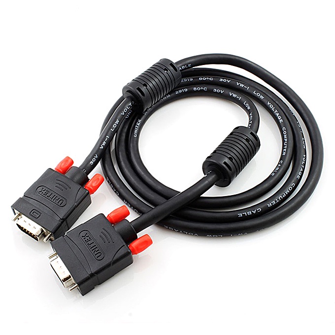 CABLE VGA UNITEK YC506A (10m) - Kết nối PC tới PC, PC và Laptop tới Tivi LCD và Máy chiếu