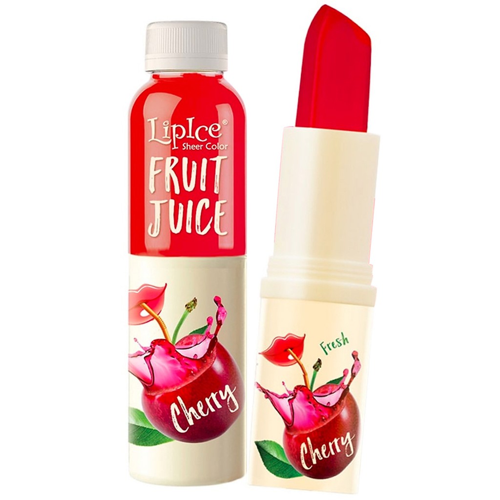 LipIce Son Dưỡng Môi Chiết Xuất Trái Cây Sheer Color Fruit Juice 4g