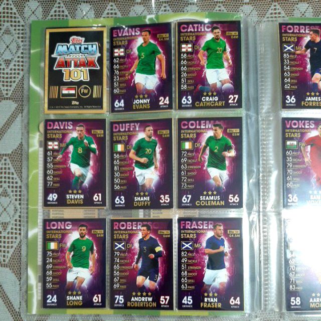Thẻ Match Attax 101