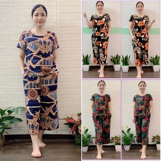 📌 Bộ Lanh Mặc Nhà Ống Sớ Dành Cho Mẹ, Người Già và Người Lớn Tuổi Cực Mềm-Mịn-Mát Thấm Mồ Hôi Tốt📌