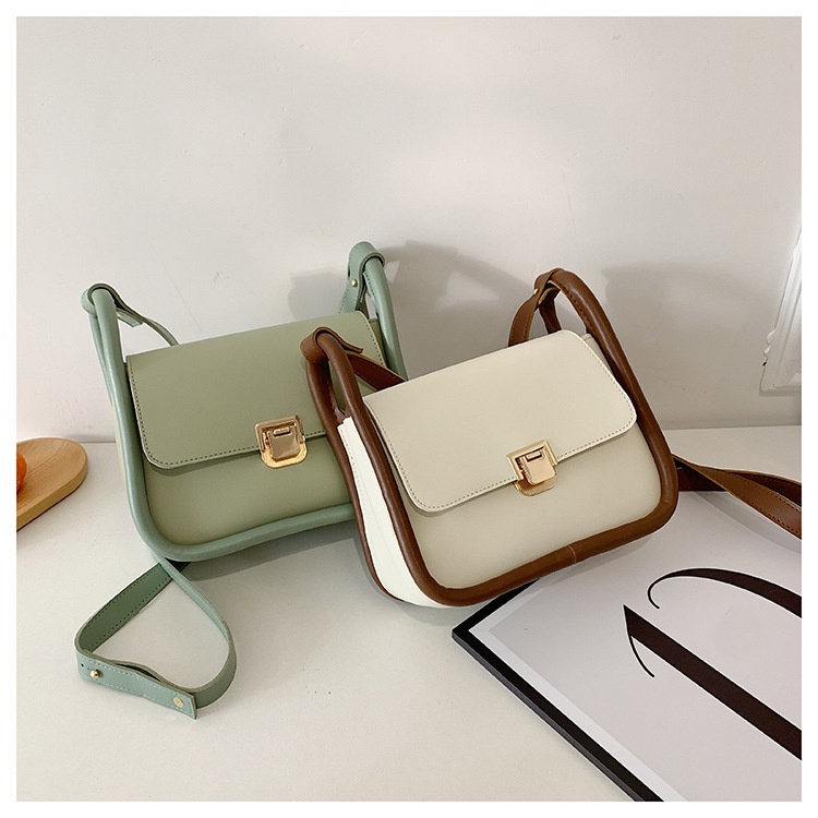 Túi Đeo Vai / Kẹp Nách Màu Trơn Thời Trang Cho Nữ