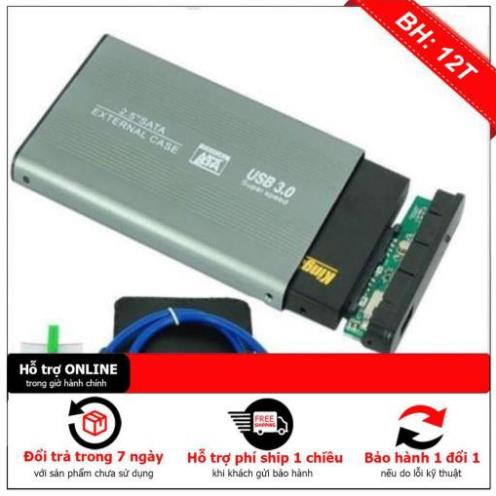 BH12TH Hộp đựng ổ cứng Box 2.5 External Case 3.0 - 2.5 inch HDD/SSD box ổ cứng
