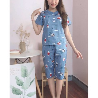 Đồ bộ mặc nhà 4 màu ( ảnh thật)