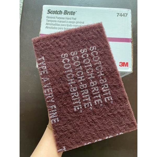 1 MIẾNG CHÀ NHÁM 3M SCOTCH BRITE 7447
