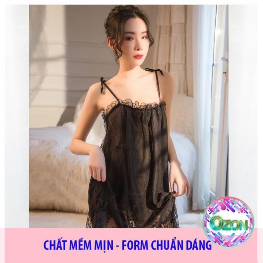 [REN XỊN - MỀM - FORM CHUẨN] ♥Ảnh Thật♥4 màu Váy Ngủ Xuyên Thấu B1023 Đầm Công Chúa Voan Ren Cao Cấp Quảng Châu | BigBuy360 - bigbuy360.vn