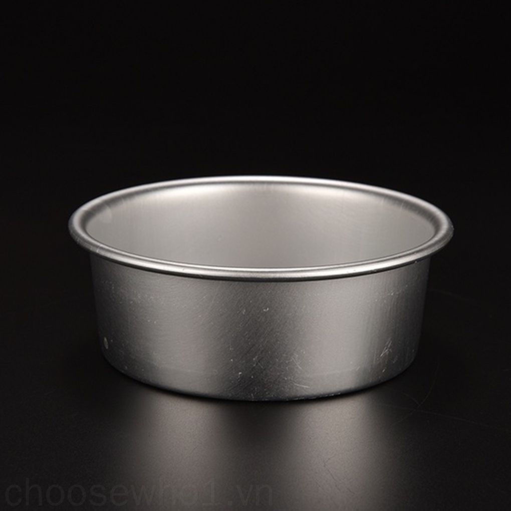Bộ 2 Khuôn Làm Bánh Hình Tròn Bằng Hợp Kim Nhôm