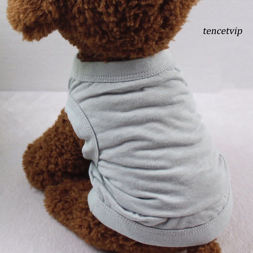 Áo Thun Cotton Cho Thú Cưng - Size Xs-3Xl