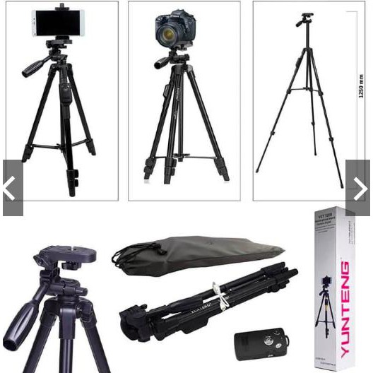 Chân Máy Ảnh Tripod Thấpienjan24 Yunteng Bluetooth Vct 5208 Sp356