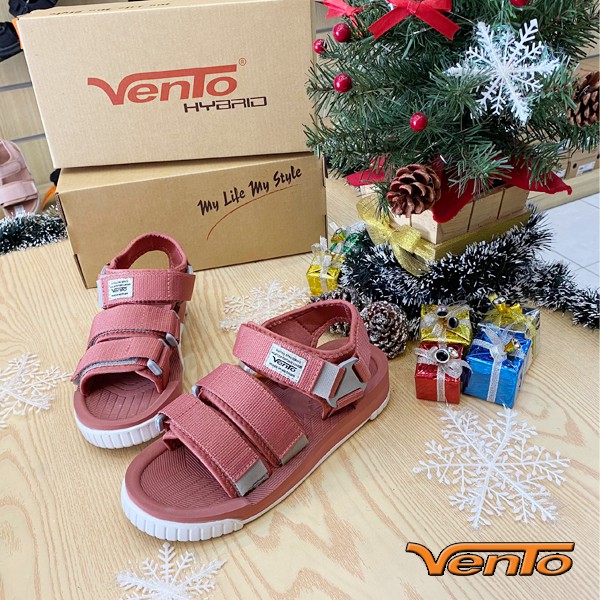 Sandal Vento Nữ SD9801 Màu Nâu Đỏ