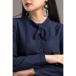 Áo sơ mi dài tay nơ cổ - 20Again