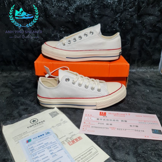 Giày Converse 1970s trắng nam nữ cổ thấp