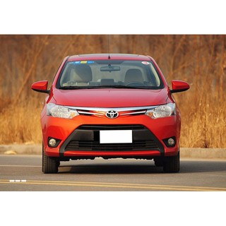 Ốp gầm, viền đèn gầm Vios 2014 - 2018 nhựa mạ crom cao cấp