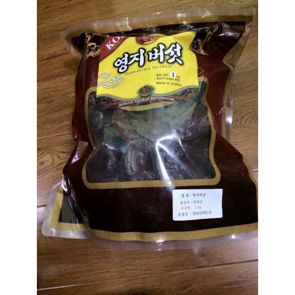 Nấm linh chi đỏ Korean youngji mushroom Hàn Quốc (1kg)