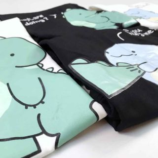 Áo đôi Unisex hình khủng long cute