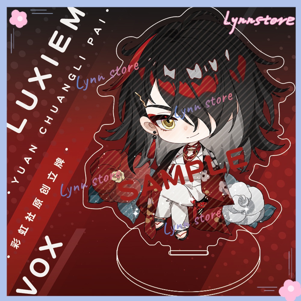Luxiem Mô Hình Nhân Vật Anime Bằng Acrylic Đứng Được Ike Eveland Mysta Rias Vox Akuma Luca Kaneshiro Shu Yamino
