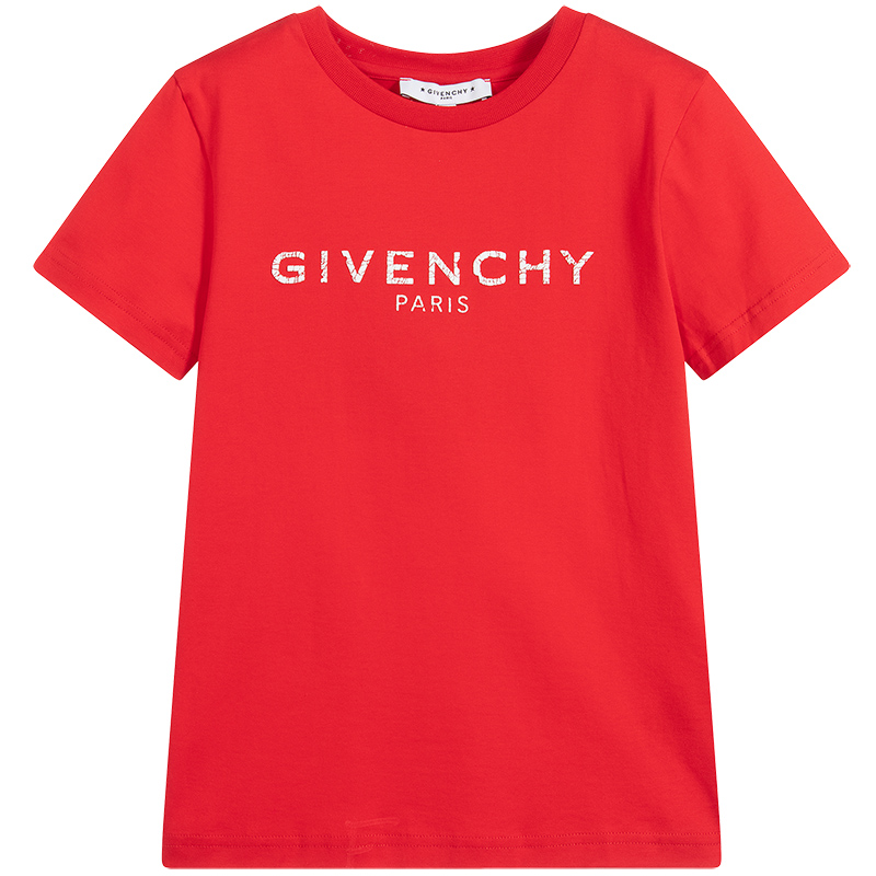 Áo Thun Ngắn Tay In Logo Givenchy Cổ Điển Thời Trang