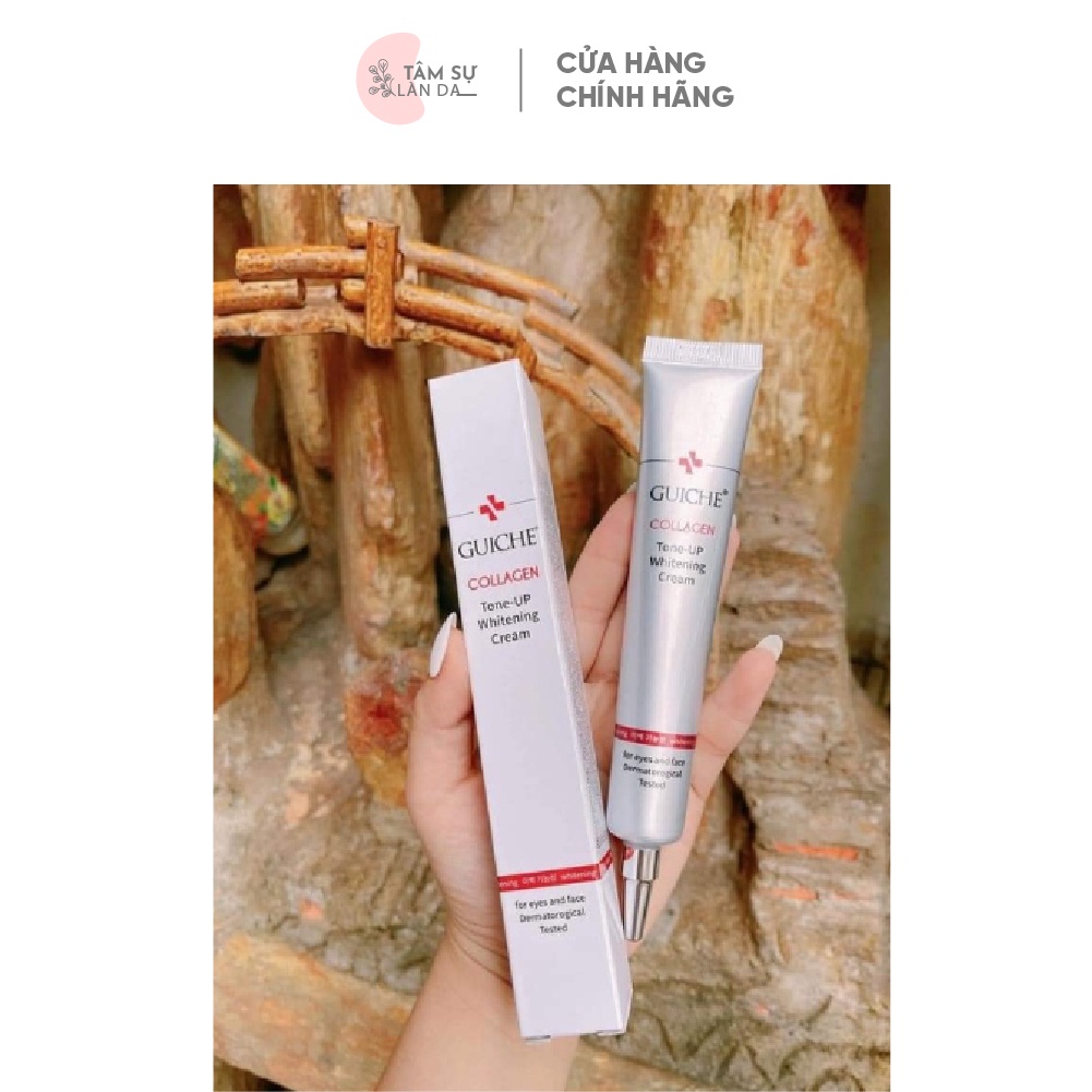 Kem Dưỡng Trắng Nâng Tone Chống Lão Hóa GUICHE Collagen Tone Up Cream 35ml