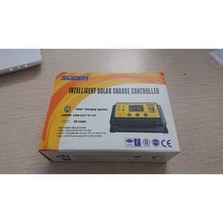 Điều khiển sạc năng lượng mặt trời PWM SUOER ST - S1230. Dùng được cho cả ắc quy và pin lithium
