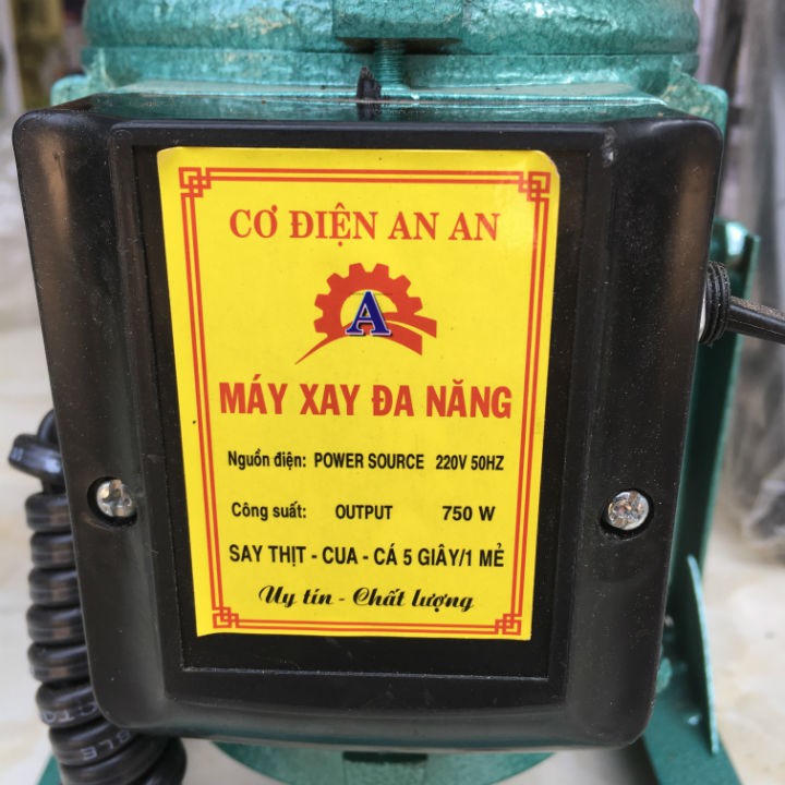 Máy xay thịt công nghiệp 750W ( làm giò , chả )